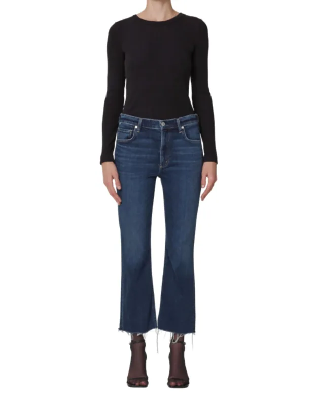 Isola Mid Rise Cropped Boot Jeans