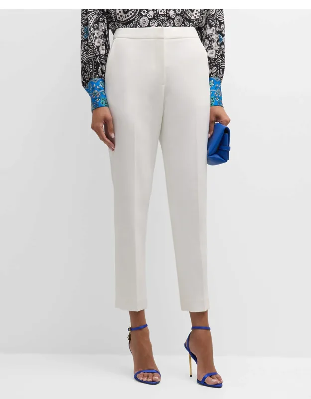 The Ava Tapered Mid-rise Ankle Pants