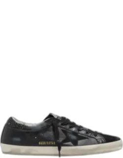 Super-star Leather Glitter Low-top Sneakers