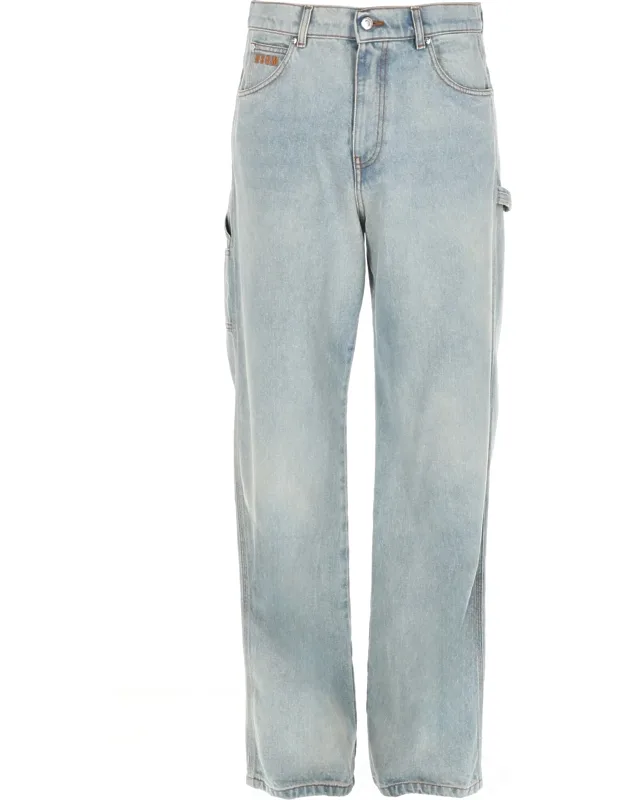 Jeans With Logo