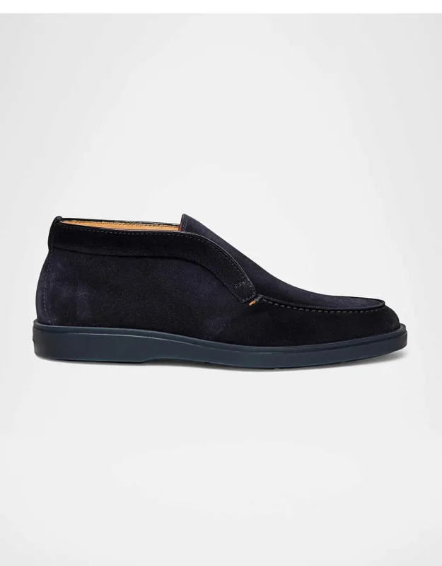 Detroit Slip-on Suede Chukka Boots