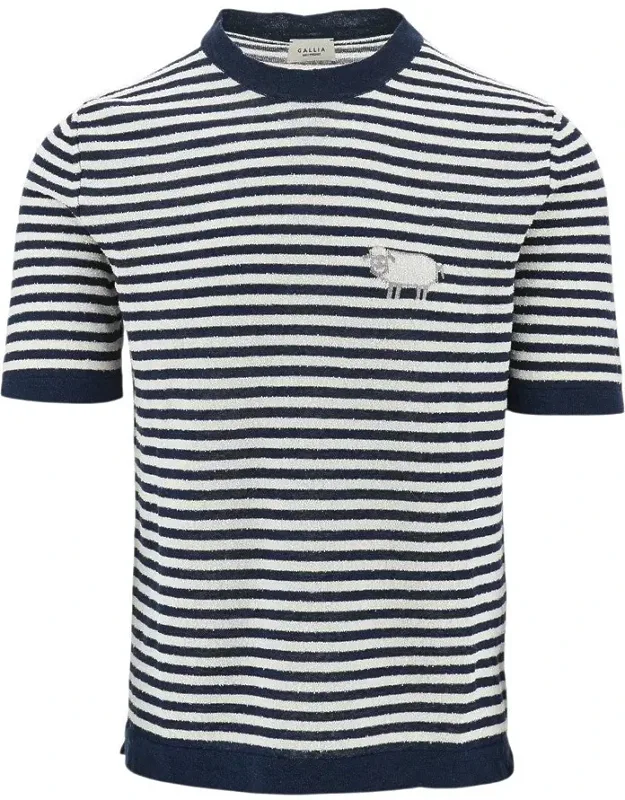 Striped Knitted T-shirt
