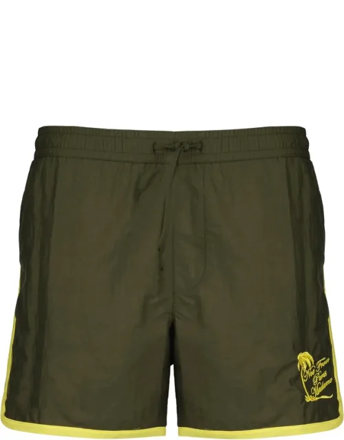 Logo-embroidered Swim Shorts