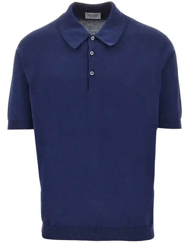Cotton Knit Polo Shirt