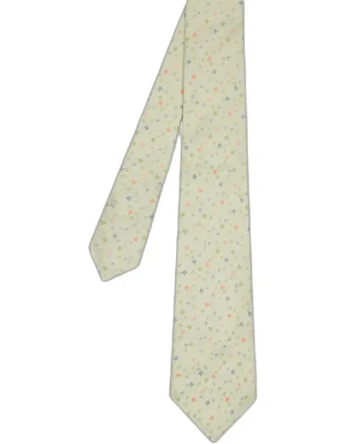 Silk 'ditsy Floral' Tie