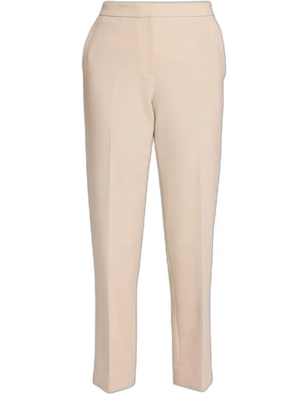 June Stretch Crepe Slim-straight Pants