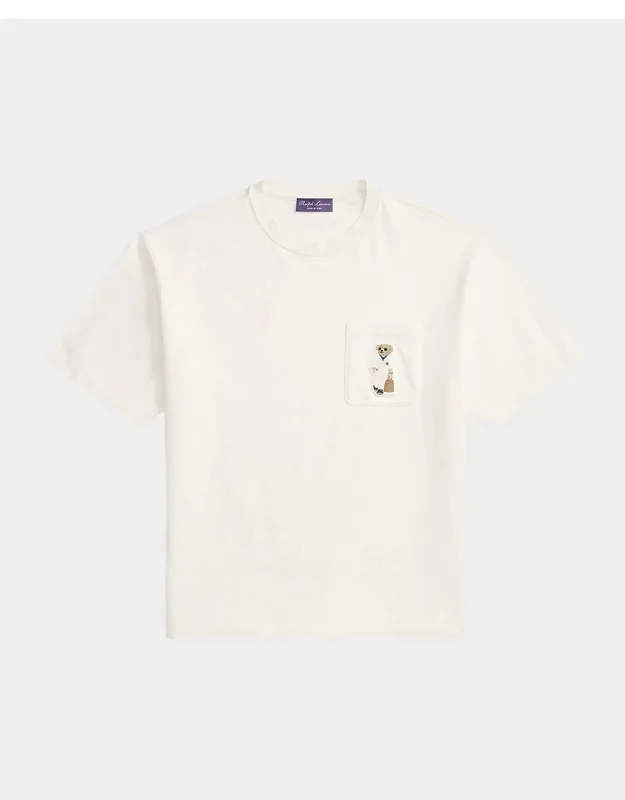 Classic-fit Polo Bear Pocket T-shirt