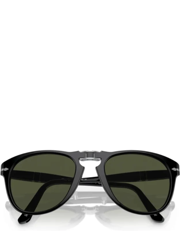 Classic Acetate Sunglasses With Keyhole Bridge