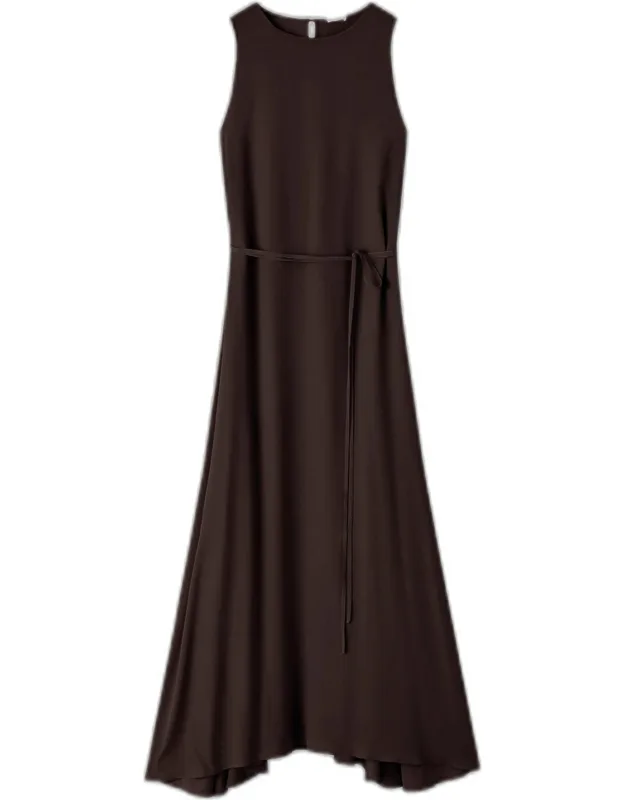 Lottie Silk Blend Crepe Dress