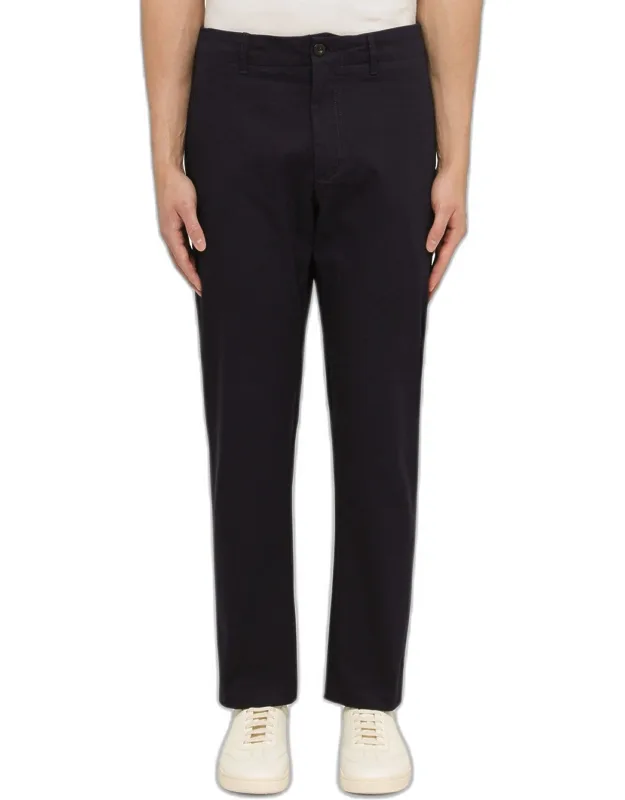 Regular Cotton Trousers