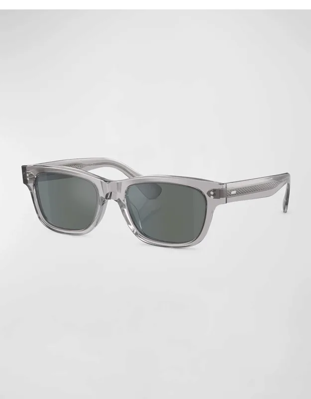 Rosson Sun Acetate Rectangle Sunglasses