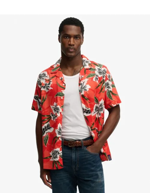 Hawaiian Print Short Sleeve Shirt