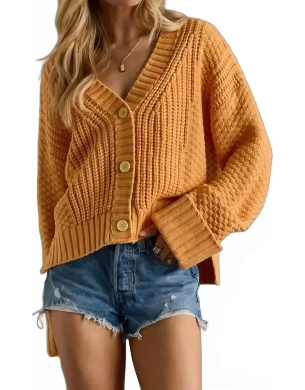 Marigold Mood Cardigan