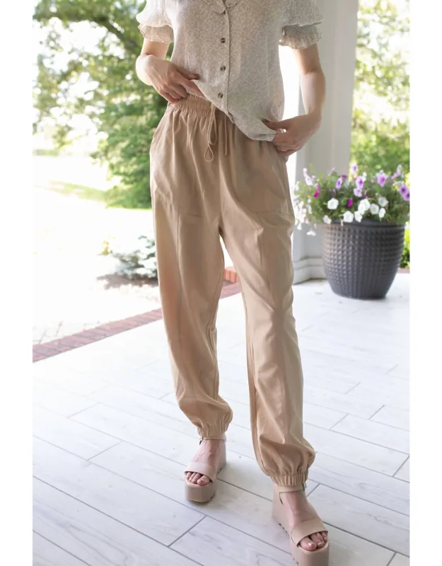 Comfy Drawstring Jogger Pants