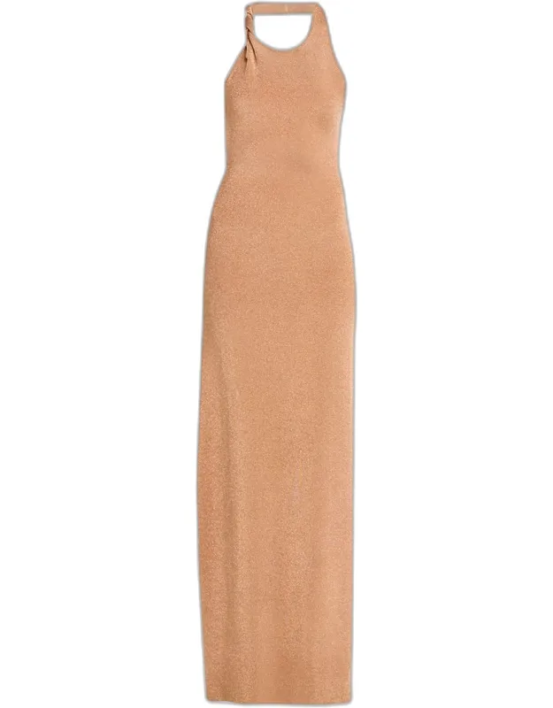 Halterneck Maxi Dress