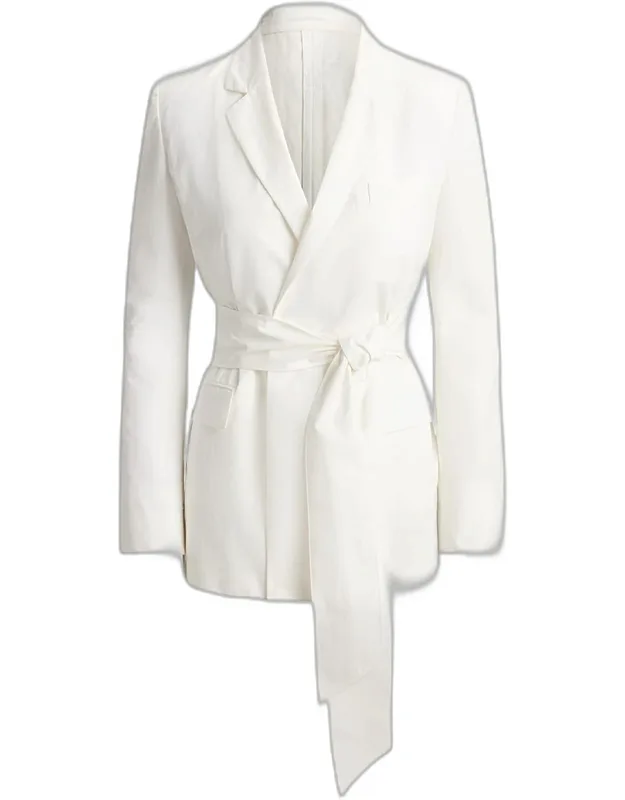 Belted Wrap Blazer