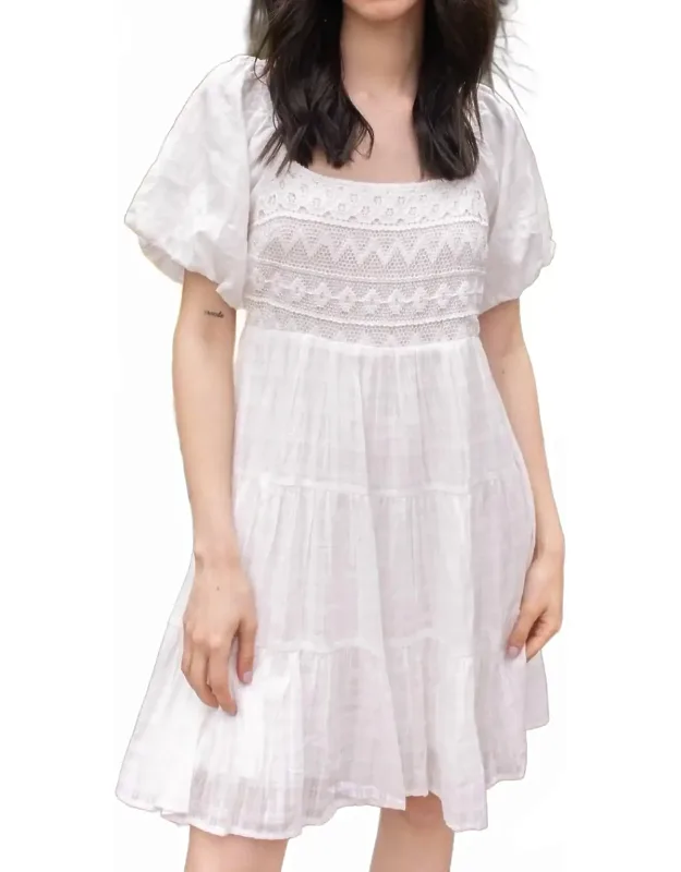 Boho Delight Babydoll Dress