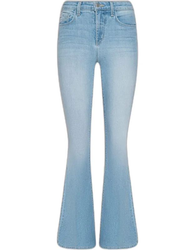Low-rise Sneaker Flare Jeans