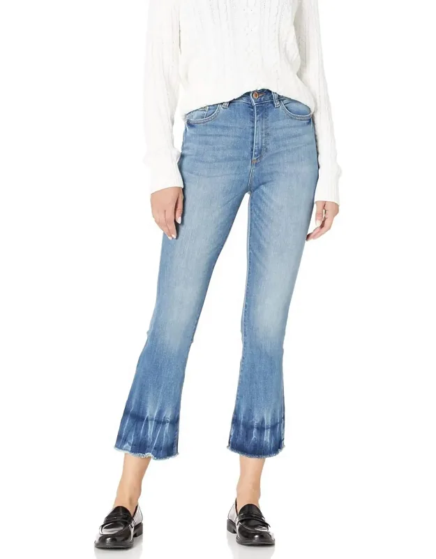 Bridget Cropped High Rise Boot Jeans