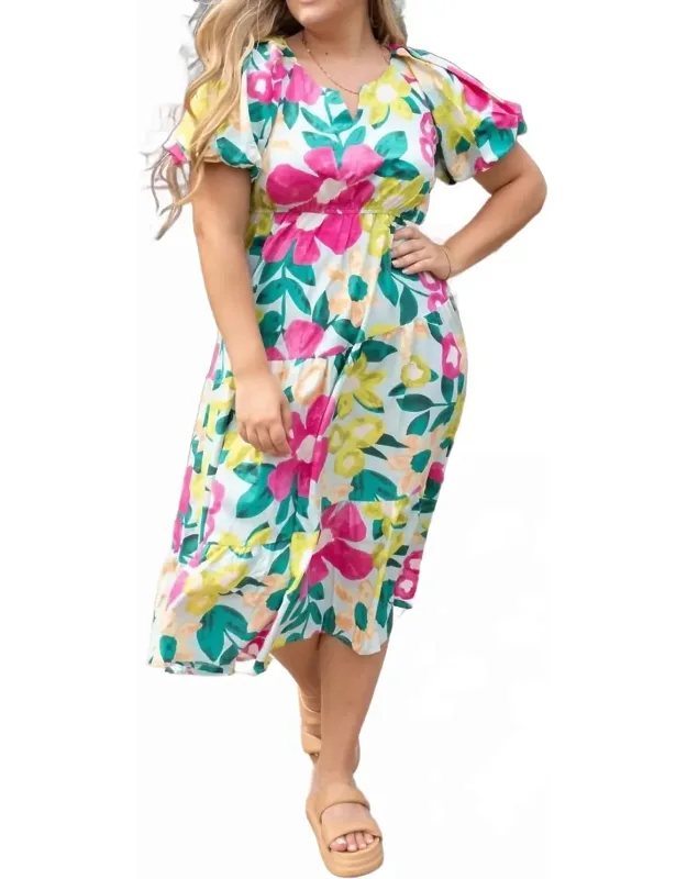 Mint Bliss Midi Dress