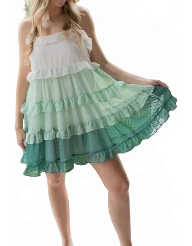 Delight Swiss Dot Mini Dress