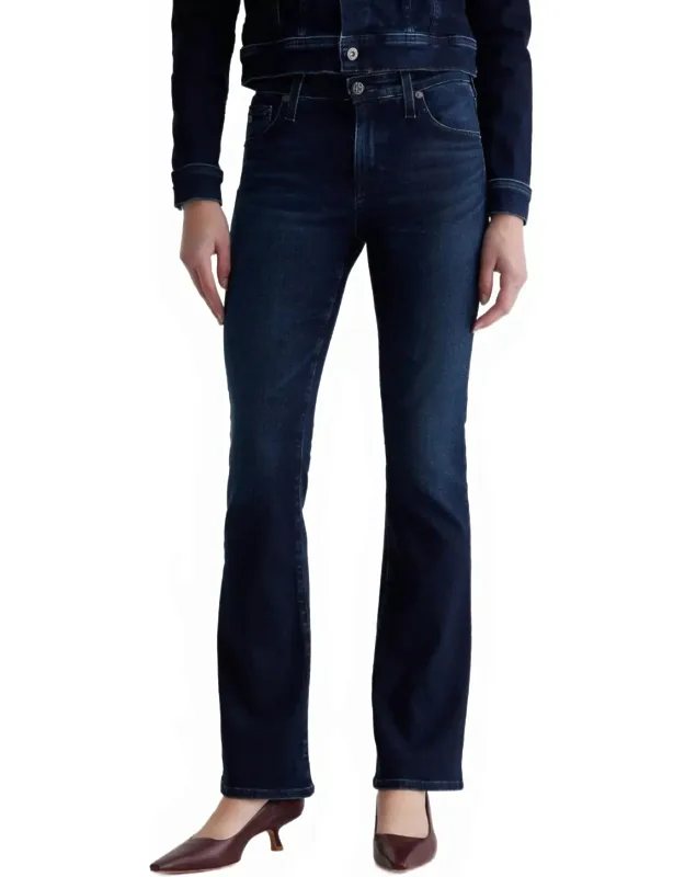 Low Rise Bootcut Jeans