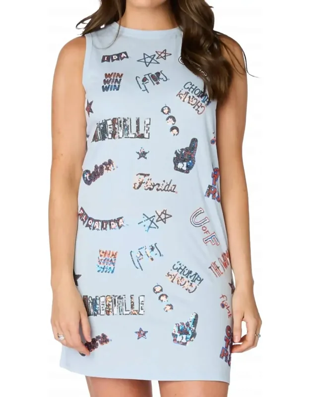 Sequin Spirit Sleeveless Dress