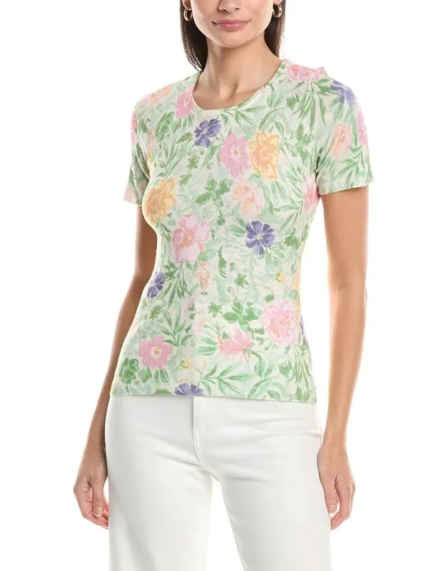 Floral Sweater Top