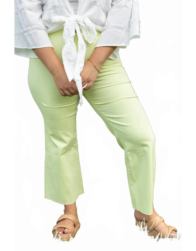 Wide Leg Cropped Jeans
