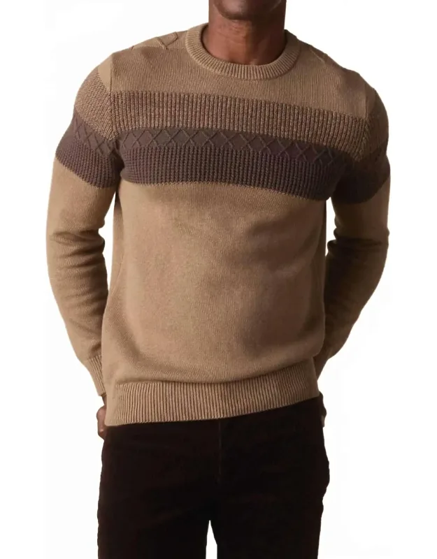 Stripe Crew Sweater