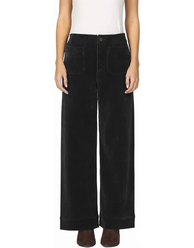 Audrey Wide Leg Corduroy Pants