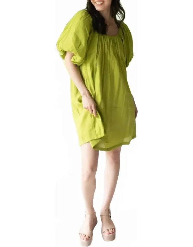 Puff Sleeve Dress