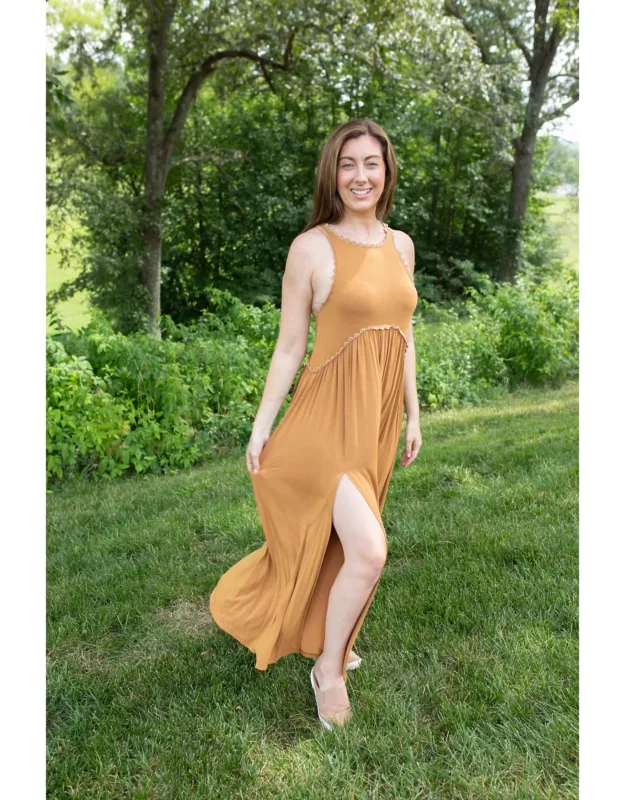 Stone Washed Maxi Dress