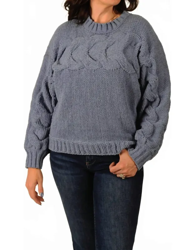 Waves Of Warmth Long Sleeve Sweater
