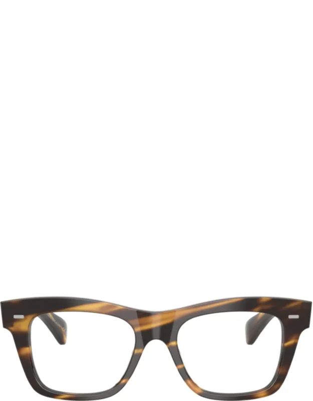 Bold Rectangular Acetate Sunglasses With Tortoiseshell Finish
