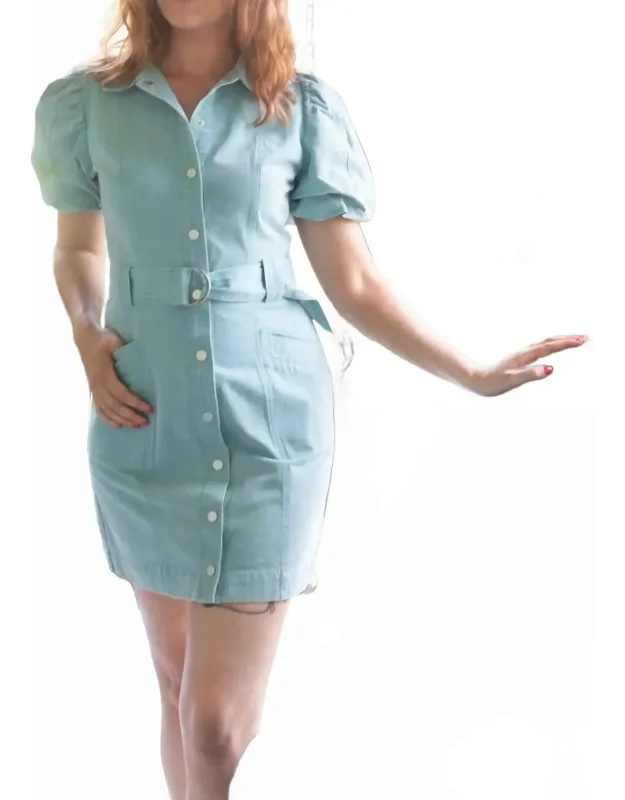 Disco Cowgirl Denim Dress