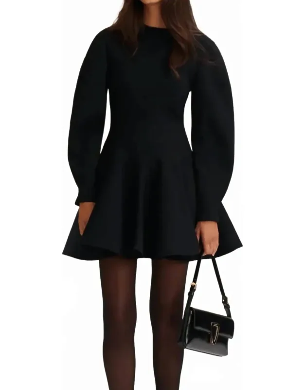 Crepe Knit Ballet Dress