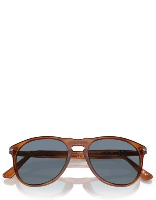 Translucent Acetate Sunglasses With Round Frame