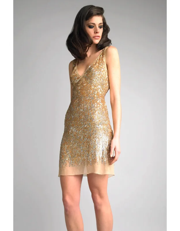Sequin Mini Dress