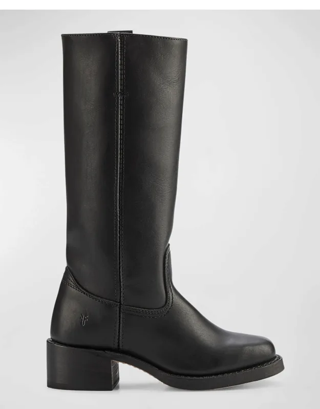 Tall Leather Riding Boots
