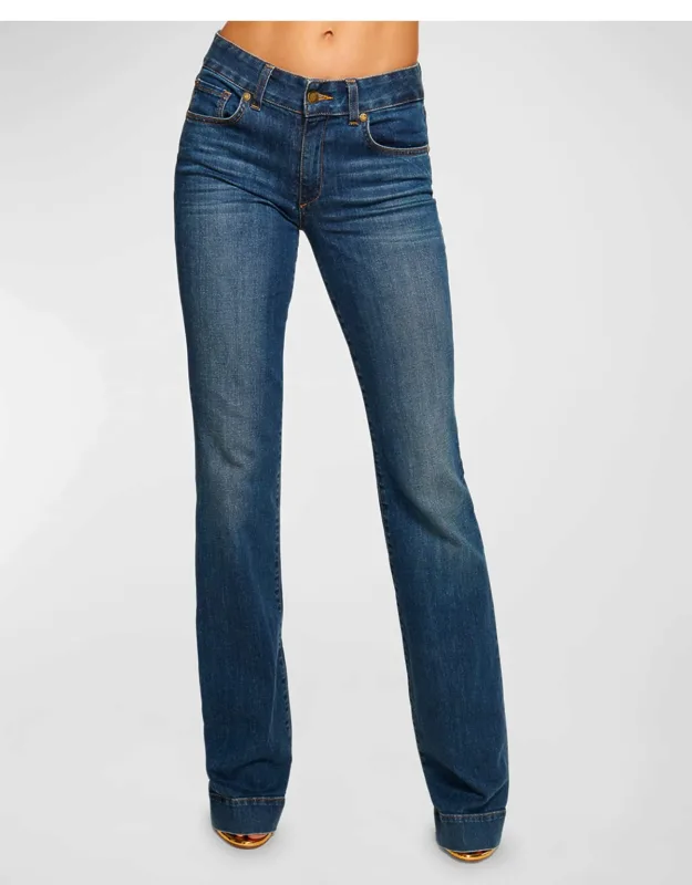 Low-rise Flare Jeans
