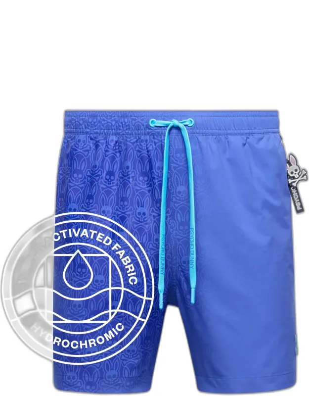 Samos Hydrochromic Printed Swim Trunks