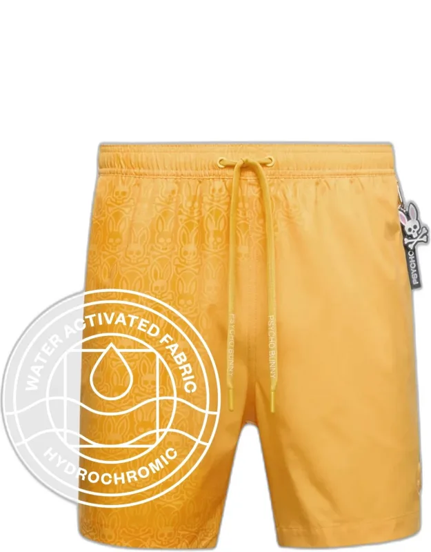 Samos Hydrochromic Printed Swim Trunks