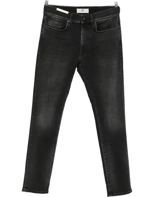 Logo-patch Slim-fit Jeans