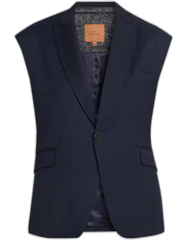 The Sleeveless Blazer