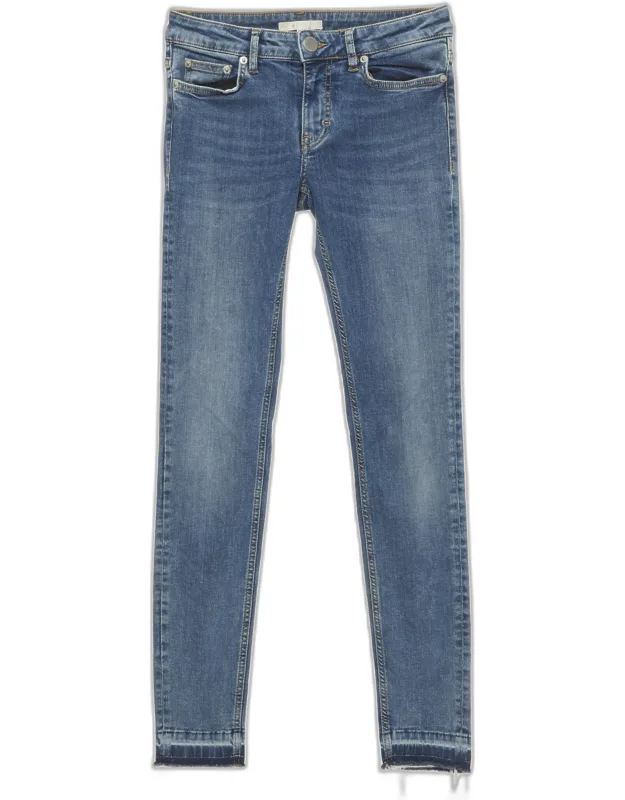 Denim Stretch Skinny Jeans S/waist 28"