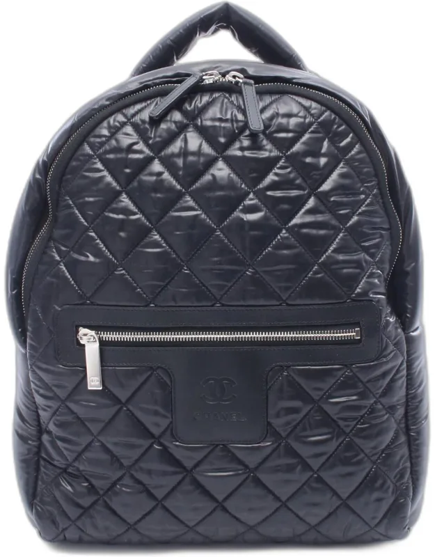 Quilted Nylon Coco Cocoon Backpack
