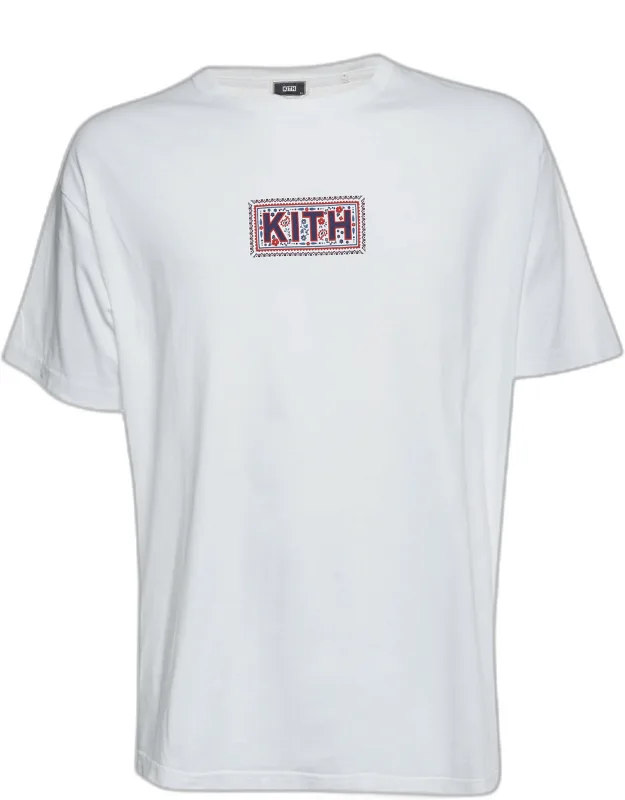 Logo Needlepoint Jersey T-shirt