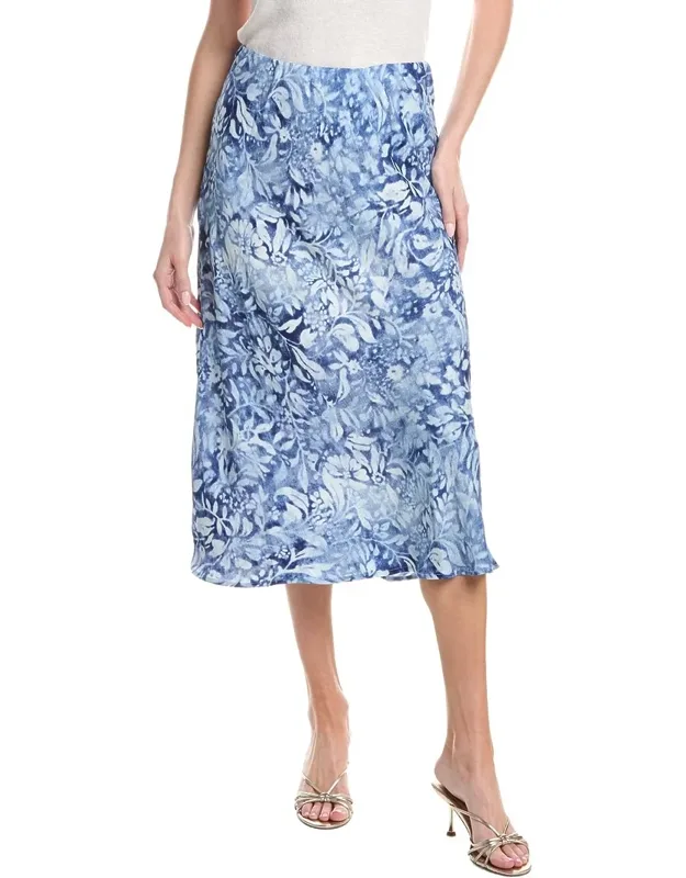 Woven Midi Skirt