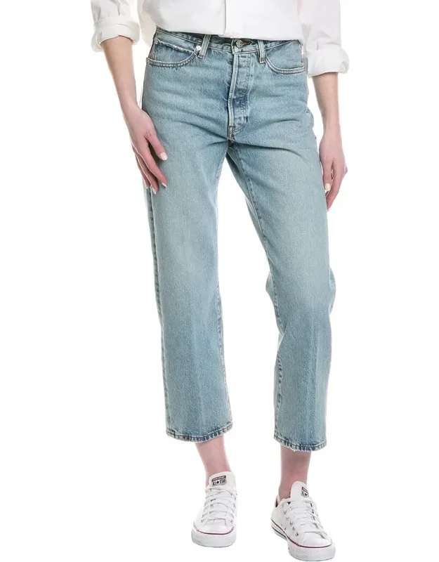 The Vertical Scheme Crop Jeans
